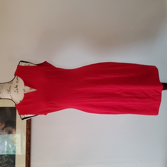 Calvin Klein Dresses & Skirts - Calvin Klein red sheath dress.